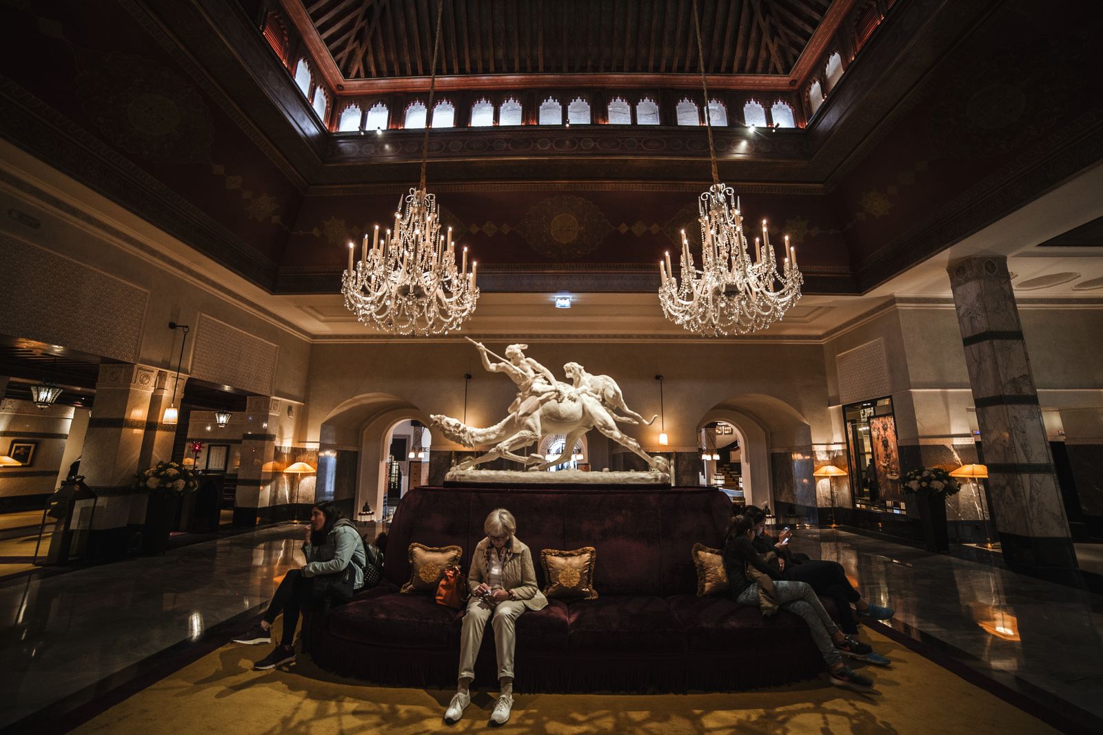 Hotel lobby